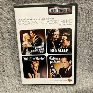 Warner Bros TCM Greatest Classic Films Collection: Murder Mysteries DVD Video